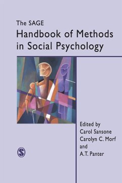 The Sage Handbook of Methods in Social Psychology - Sansone, Carol; Morf, Carolyn C; Panter, A. T.