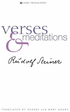 Verses and Meditations - Steiner, Rudolf