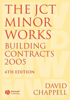 The Jct Minor Works Building Contracts 2005 - Chappell, David
