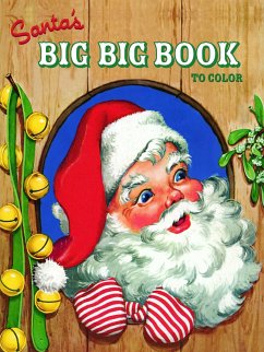 Santa's Big Big Book to Color - Golden Books