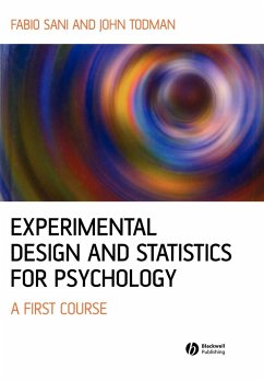 Experimental Design and Statistics for Psychology - Sani, Fabio; Todman, John