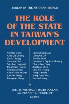 The Role of the State in Taiwan's Development - Aberdach, Joel D