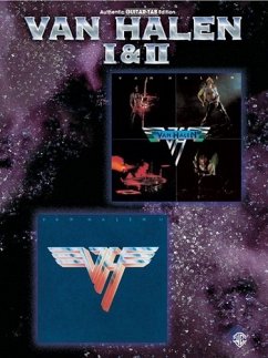 Cover Van Halen I and II: authentic guitar-tab edition/vocal