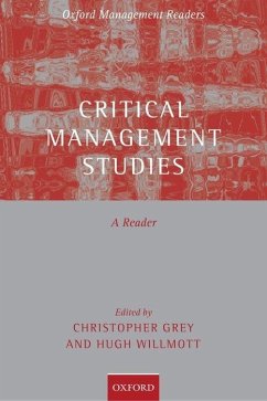 Critical Management Studies - Grey, Christopher / Willmott, Hugh