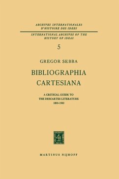 Bibliographia Cartesiana - Sebba, Gregor