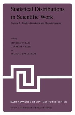 Statistical Distributions in Scientific Work - Taillie, Charles / Patil, Ganapati P. / Baldessari, Bruno A. (Hgg.)