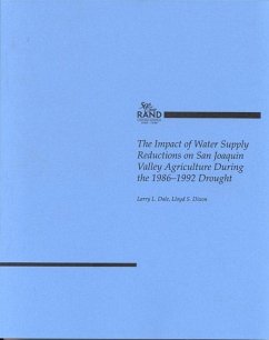 Cover The Impact of Water Supply Reductions on San Joaquin Valley Agriculture During the 1986-1992 Drought (1998)