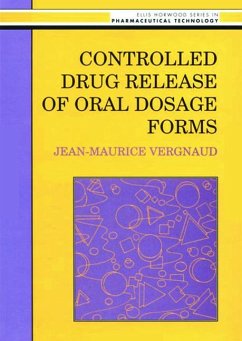 Controlled Drug Release Of Oral Dosage Forms - Vergnaud, Jean-Maurice