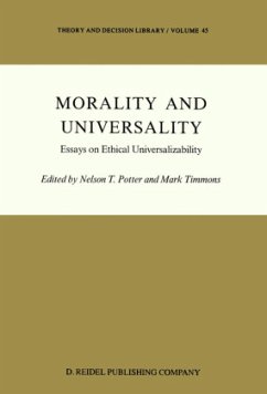 Morality and Universality - Potter, N.T. / Timmons, Mark (Hgg.)