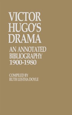 Victor Hugo's Drama - Doyle, Ruth Lestha; Pflieger, Pat