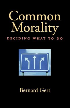 Common Morality - Gert, Bernard