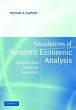 Foundations Dynamic Economic Anly - Bild 1