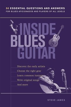 Cover Steve James, Inside Blues Guitar Buch