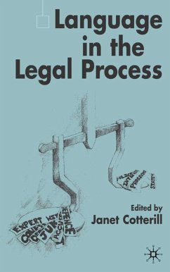 Language in the Legal Process - Cotterill, Janet