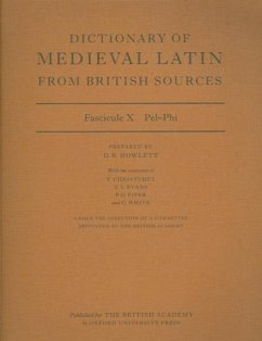 Dictionary of Medieval Latin from British Sources - Howlett, David (ed.)
