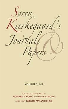 Cover Søren Kierkegaard's Journals and Papers, Volume 3