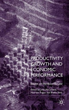 Productivity Growth and Economic Performance - McCombie, John