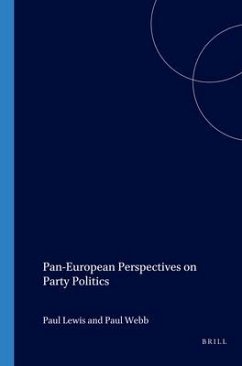 Pan-European Perspectives on Party Politics - Lewis, Paul; Webb, Paul