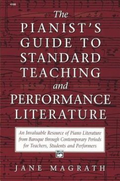 Pianists Guide to Standard Teaching and Performance Literature - Magrath, Jane