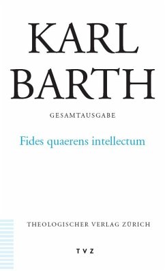 Fides quaerens intellectum - Barth, Karl