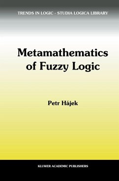 Metamathematics of Fuzzy Logic - Hájek, Petr