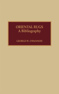Oriental Rugs - O'Bannon, George W.