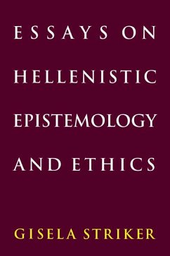 Cover Essays on Hellenistic Epistemology and Ethics