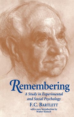 Remembering - Bartlett, Frederic C.; Frederic C., Bartlett