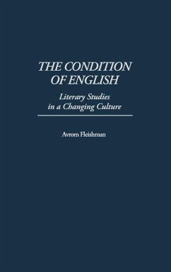 The Condition of English - Fleishman, Avrom