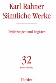 Karl Rahner Sämtliche Werke / Sämtliche Werke 32/1, Tl.1