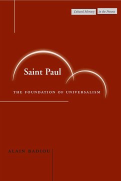 Saint Paul - Badiou, Alain