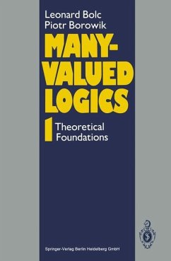 Many-Valued Logics 1 - Bolc, Leonard;Borowik, Piotr