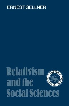 Relativism and the Social Sciences - Gellner, Ernest