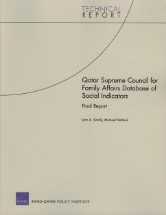 Qatar Supreme Council for Family Affairs Database of Social Indicators - Karoly, Lynn A; Mattock, Michael