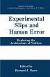 Experimental Slips and Human Error - Bild 1
