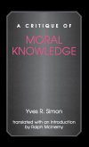 A Critique of Moral Knowledge