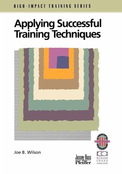 Applying Successful Training Techniques - Wilson, Joe B