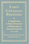 Early Canadian Printing