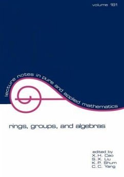 Rings, Groups, and Algebras - Cao, Cao; Cao, X.