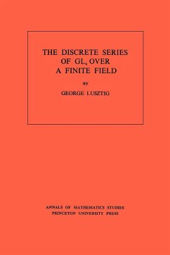 Discrete Series of GLn Over a Finite Field. (AM-81), Volume 81 - Lusztig, George
