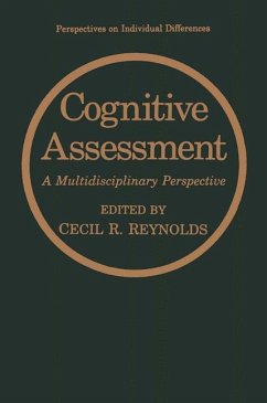 Cognitive Assessment - Reynolds, Cecil R. (Hrsg.)