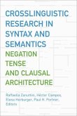 Crosslinguistic Research in Syntax and Semantics