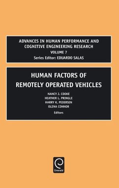 Human Factors of Remotely Operated Vehicles - Cooke, Nancy J. / Pringle, Maj. Heather / Pedersen, Harry / Connor, Olena (eds.)