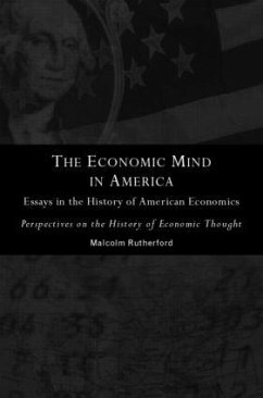 The Economic Mind in America - Rutherford, Malcolm (ed.)
