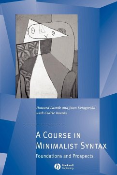 Cover Course in Minimalist Syntax