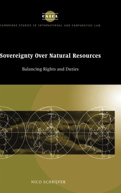 Sovereignty Over Natural Resources - Schrijver, Nico