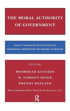 Cover The Moral Authority of Government