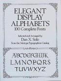 Elegant Display Alphabets