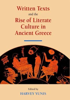 Cover Written Texts and the Rise of Literate Culture in Ancient Greece