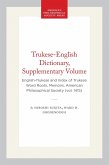 Trukese-English Dictionary, Supplementary Volume